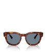 Ray-Ban Brown Propionate Mega Hawkeye Sunglasses