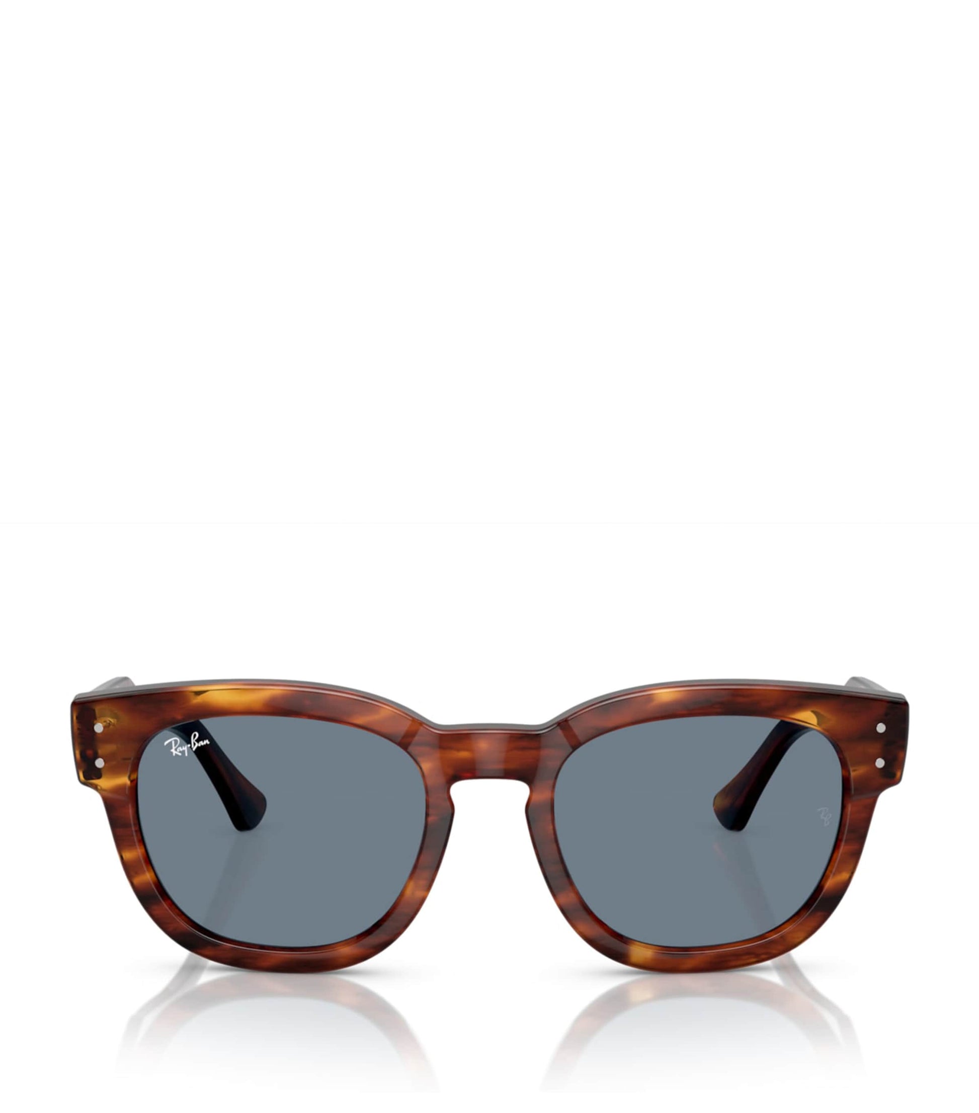 Ray-Ban Brown Propionate Mega Hawkeye Sunglasses
