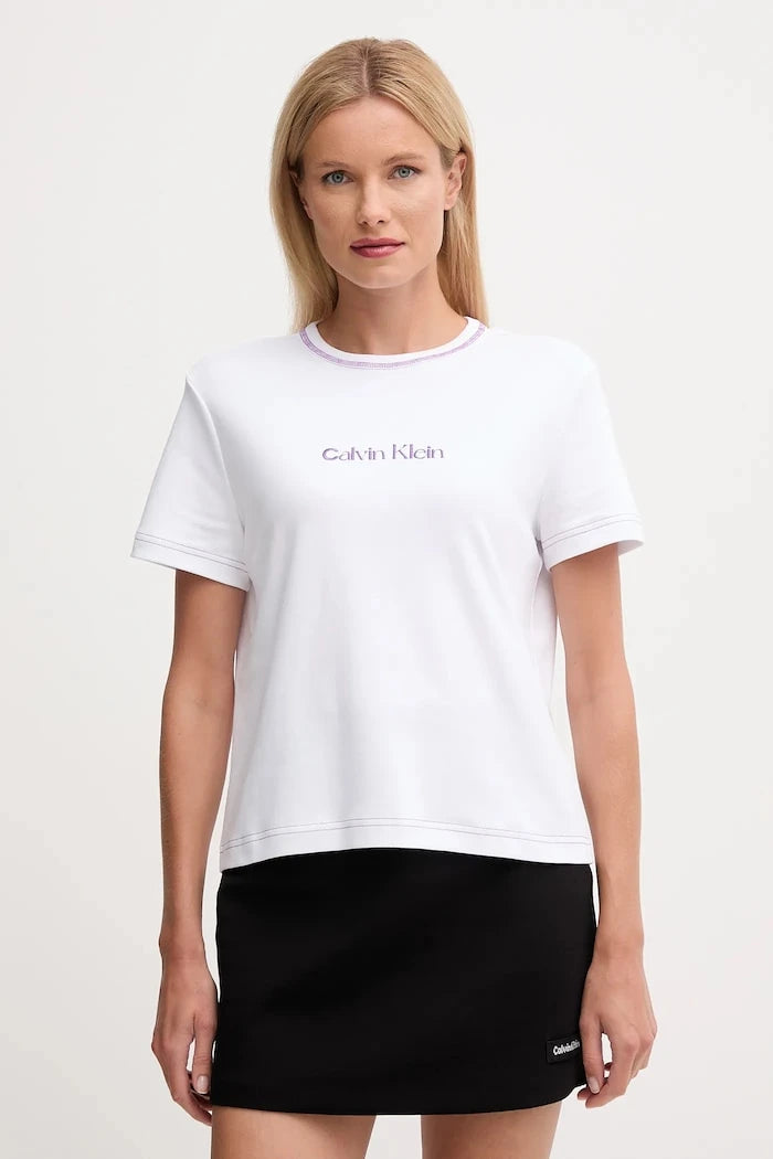 Pamuklu Tişört Calvin Klein Jeans