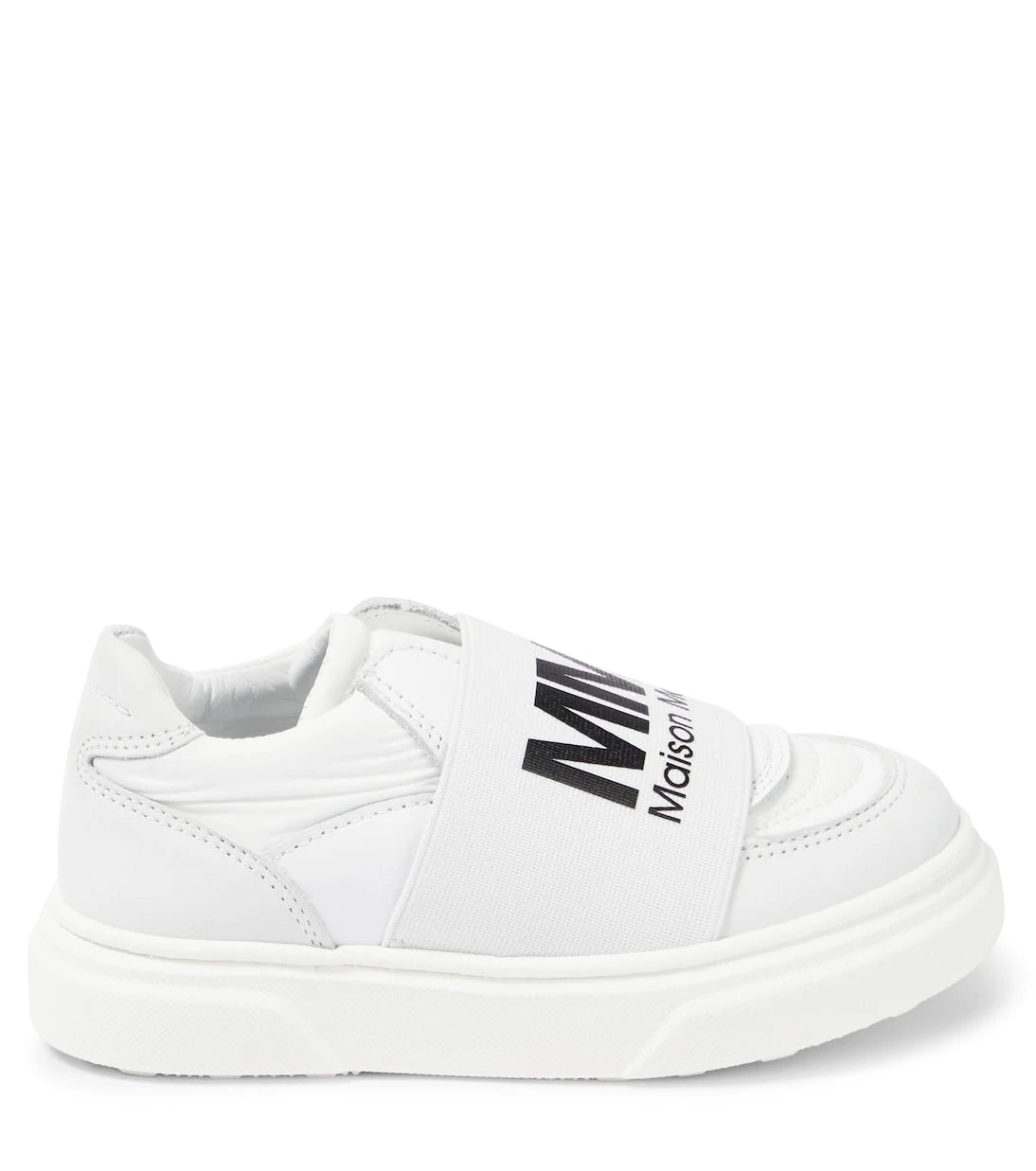 MM6 Maison Margiela Kids - Leather sneakers