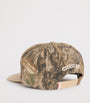 Canvas Camouflage Print Logo Baseball Cap