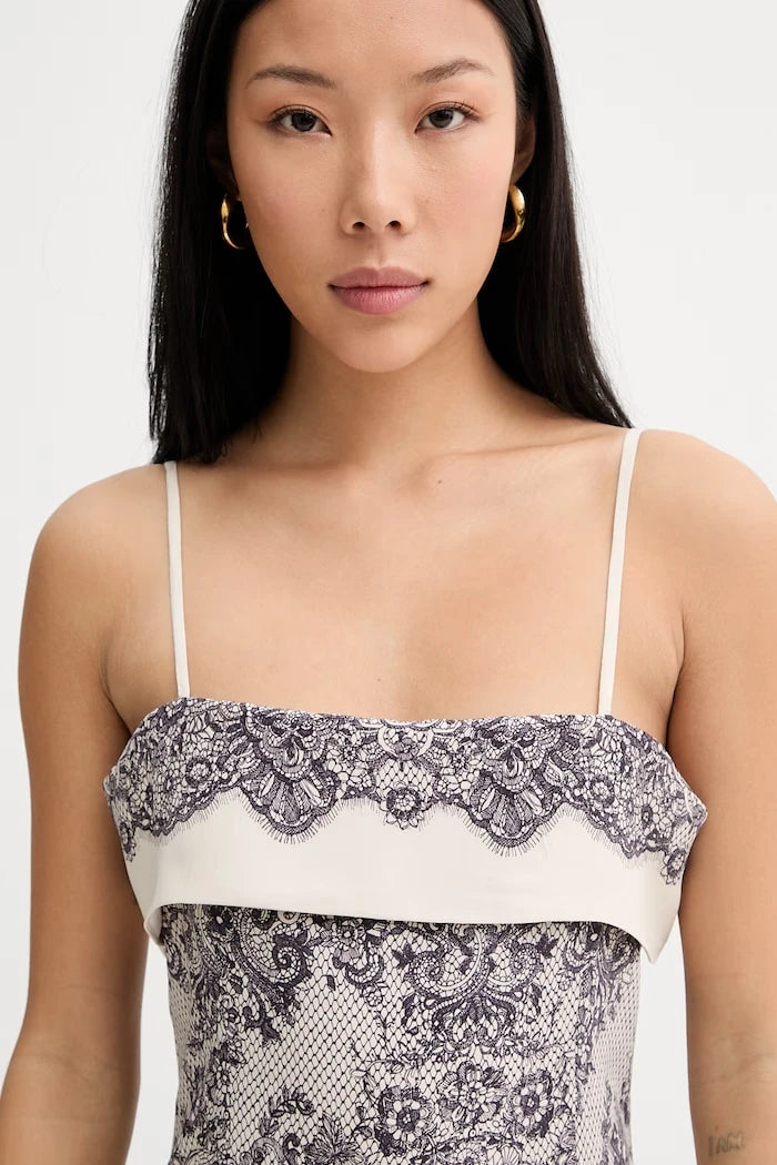 Blugirl Blumarine viskon elbise