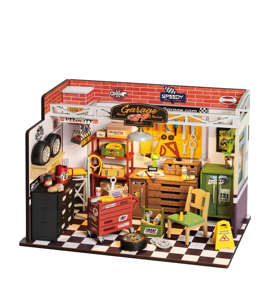 Robotime Garage Workshop Buildable Model