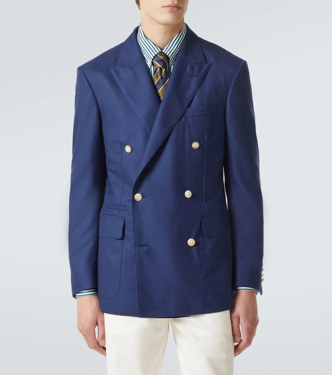 Dunhill - Double-breasted cashmere blazer