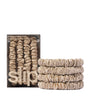 Pure Silk Skinny Scrunchies (Set of 4)