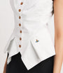 Vivienne Westwood White Monday Corset Top