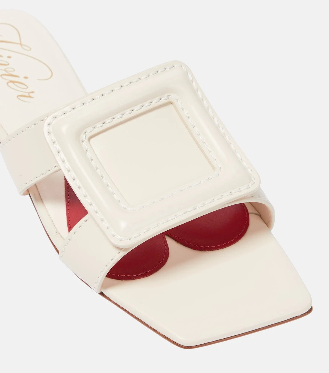Roger Vivier - Buckle leather sandals