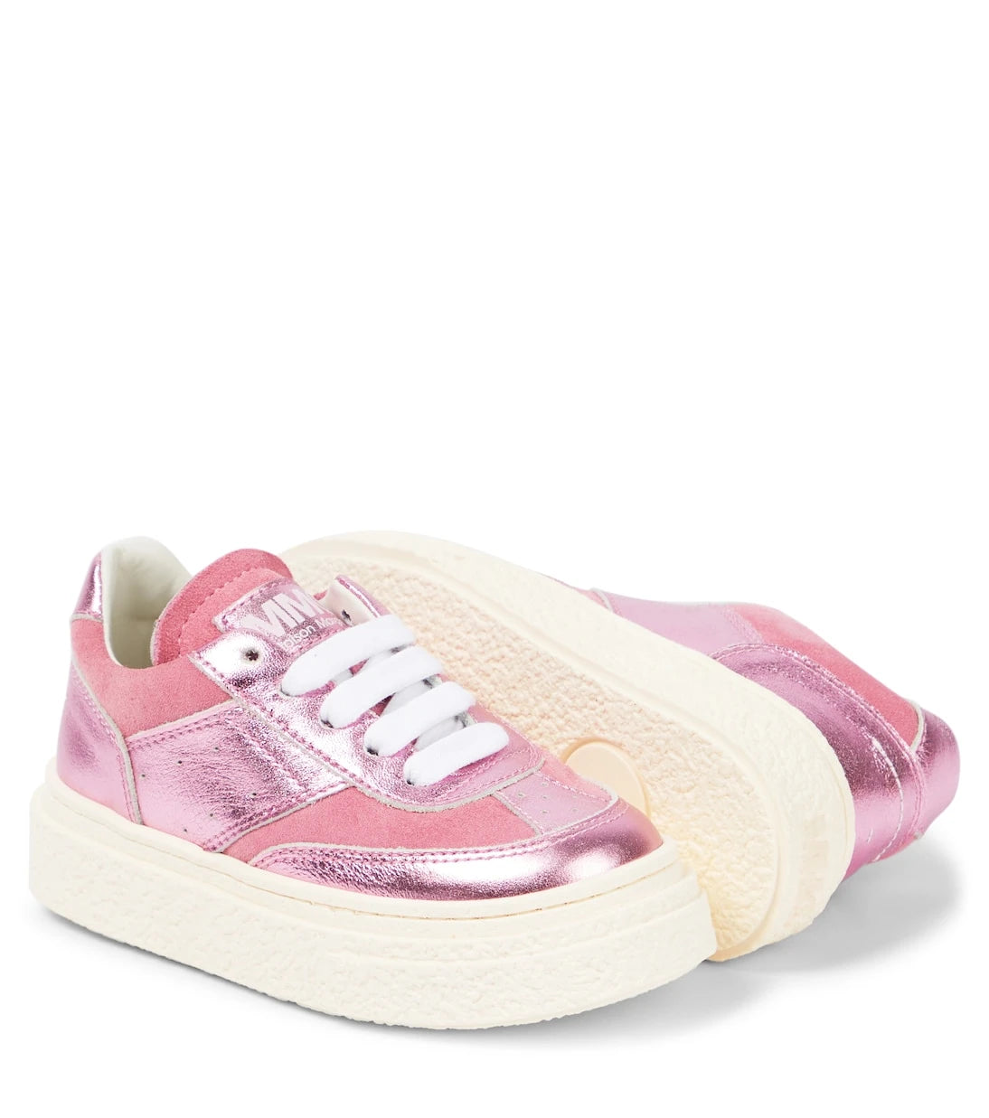 MM6 Maison Margiela Kids - Leather sneakers