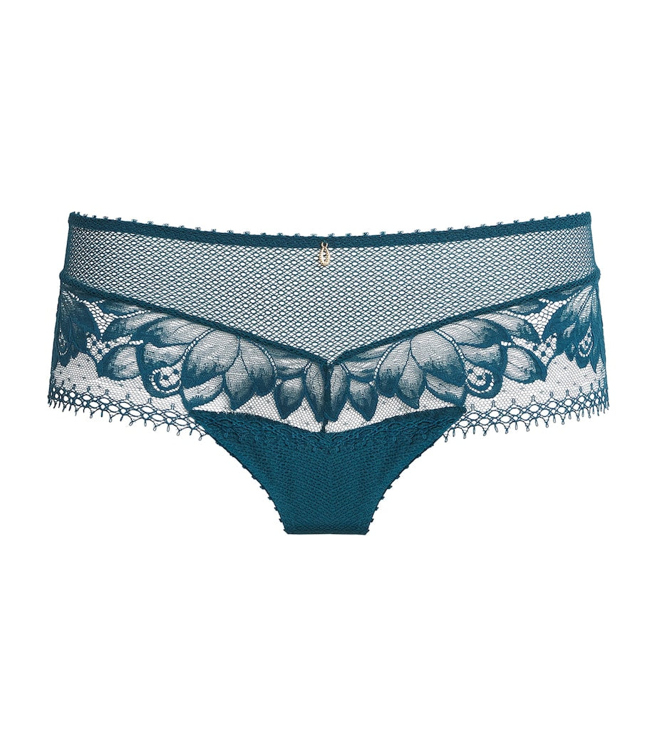 Aubade Blue Flawless Love Shorty Briefs