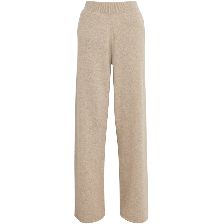 Cashmere Wide-Leg Sweatpants
