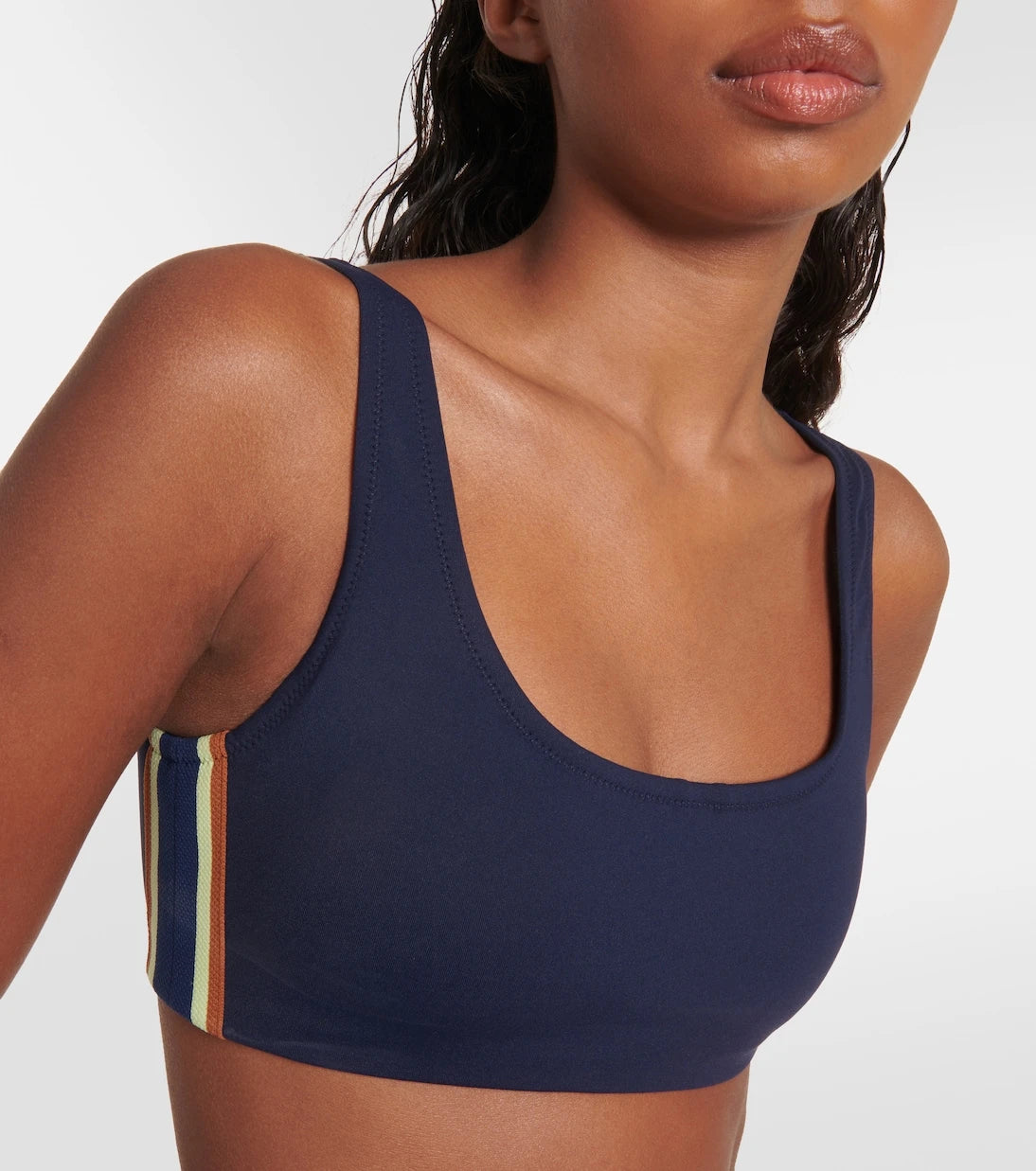 Tory Sport - Striped sports bra