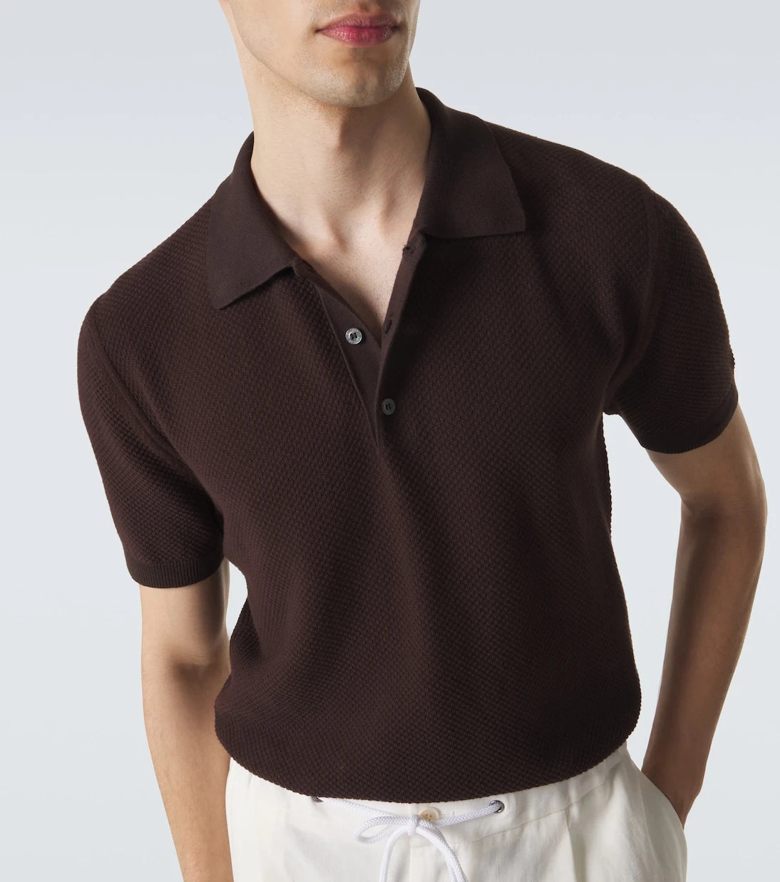 Canali - Cotton polo shirt