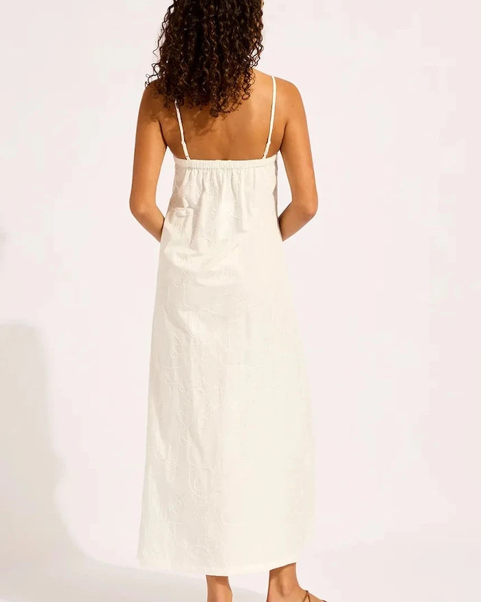 Seafolly Kadın Plaj Elbisesi Gathered Strap