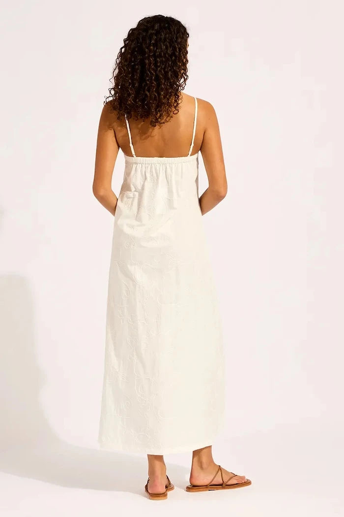 Seafolly Kadın Plaj Elbisesi Gathered Strap