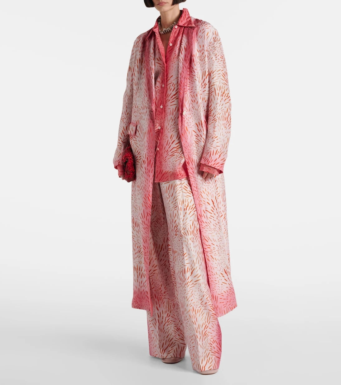 Dries Van Noten - Printed silk shirt
