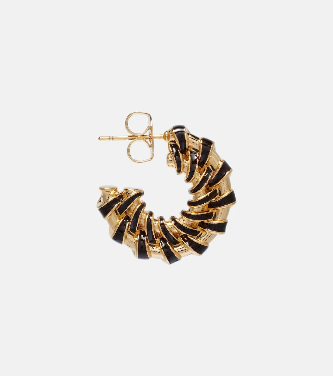Zimmermann - Loop gold-plated hoop earrings