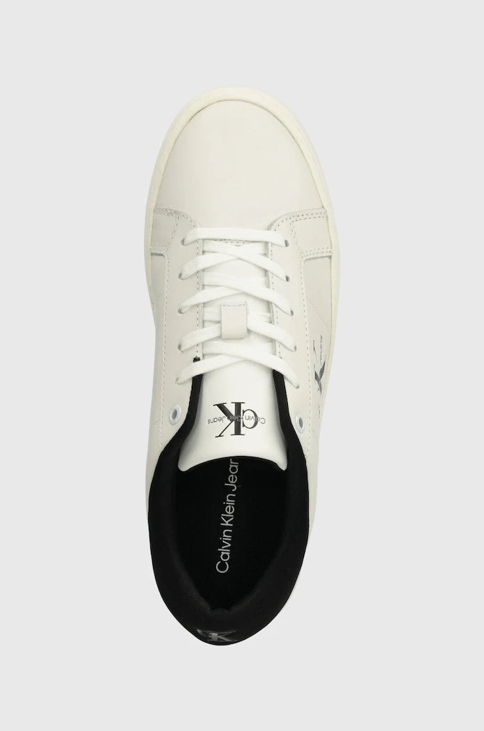 Кожени маратонки Calvin Klein Jeans CLASSIC CUPSOLE LOW ML LTH