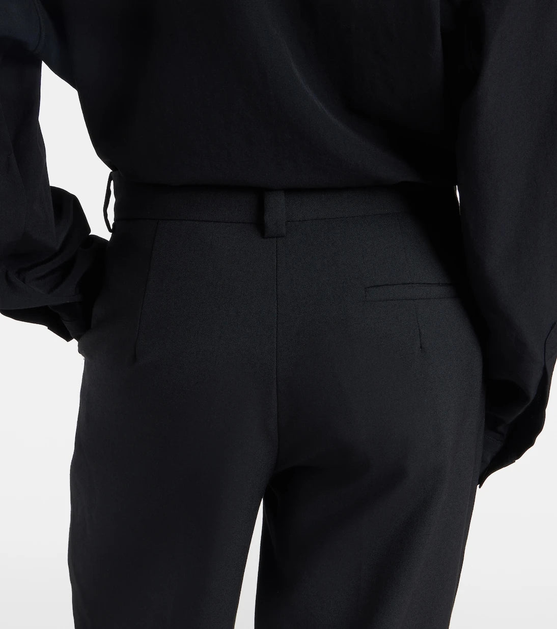 Calvin Klein Collection - Simone wool wide-leg pants