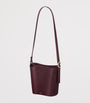 Cartier Burgundy Small Leather Panthère C de Cartier Bucket Bag