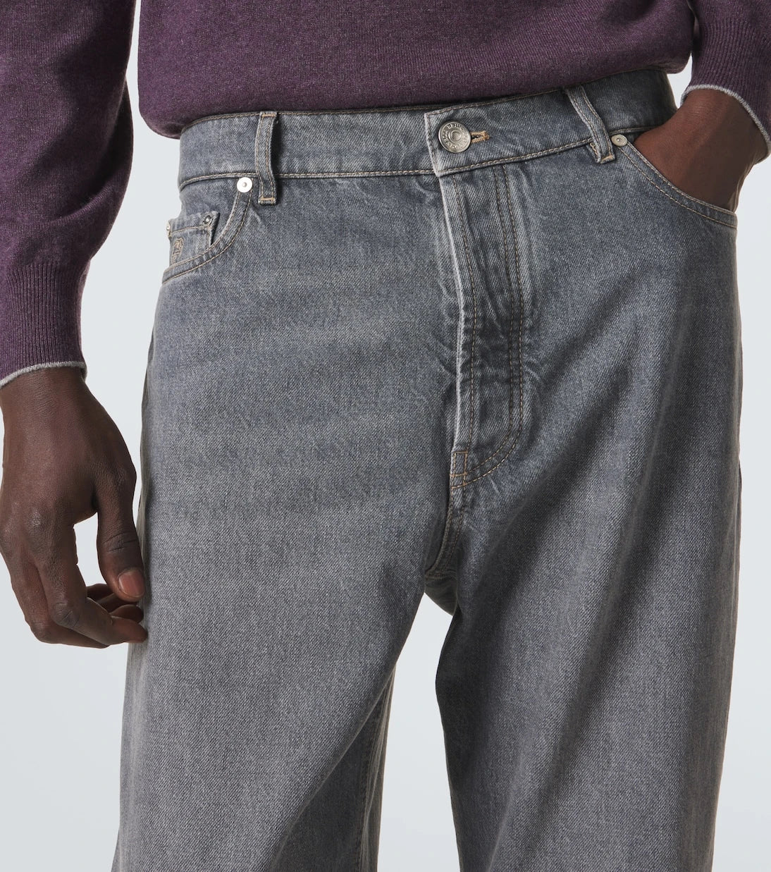 Brunello Cucinelli - Mid-rise straight jeans