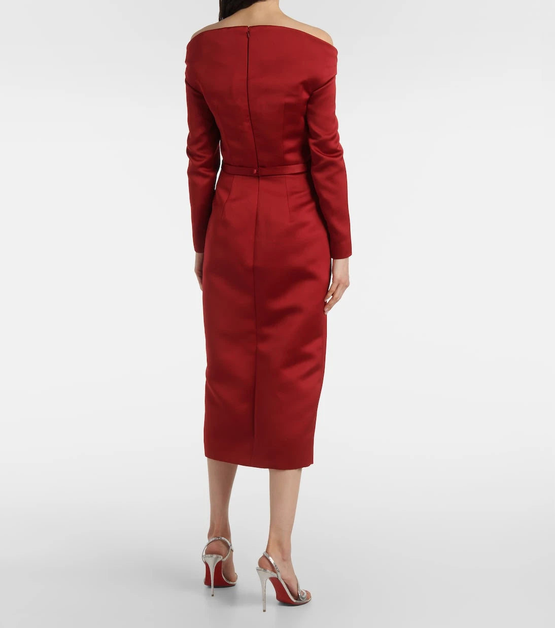 Safiyaa - Asuman off-shoulder midi dress