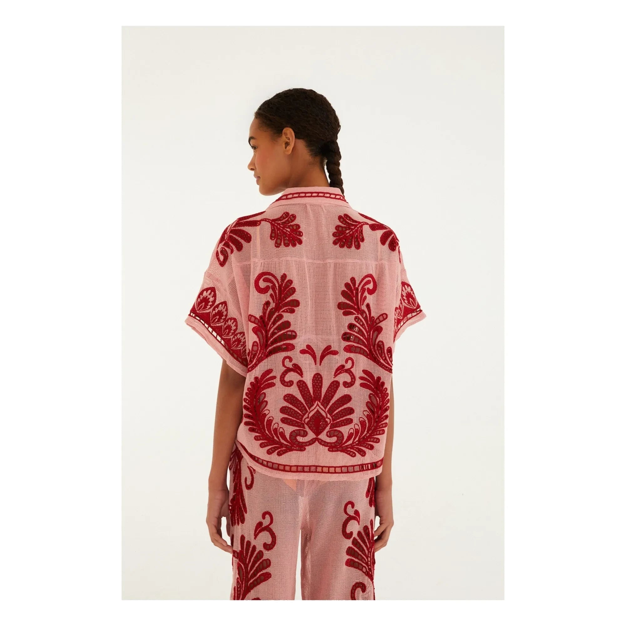 Farm Rio - Arabesque blouse | Pink