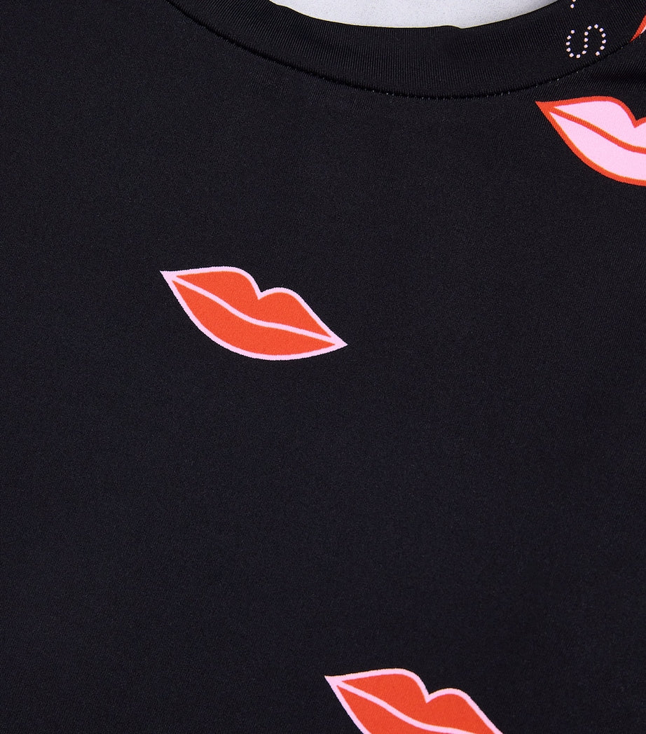 Stella McCartney Kids Lip Print Crop Top (4-14+ Years)