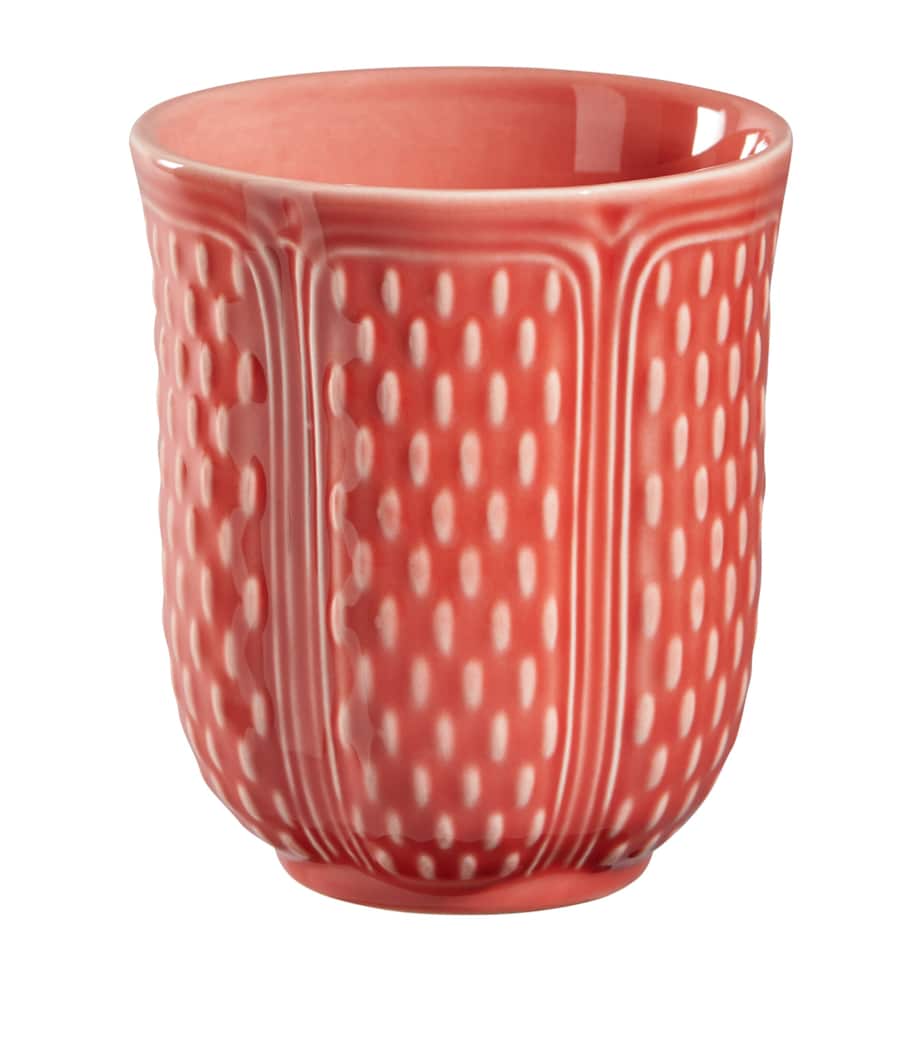 Gien Pont aux Choux Rice Grain Pattern Teacup