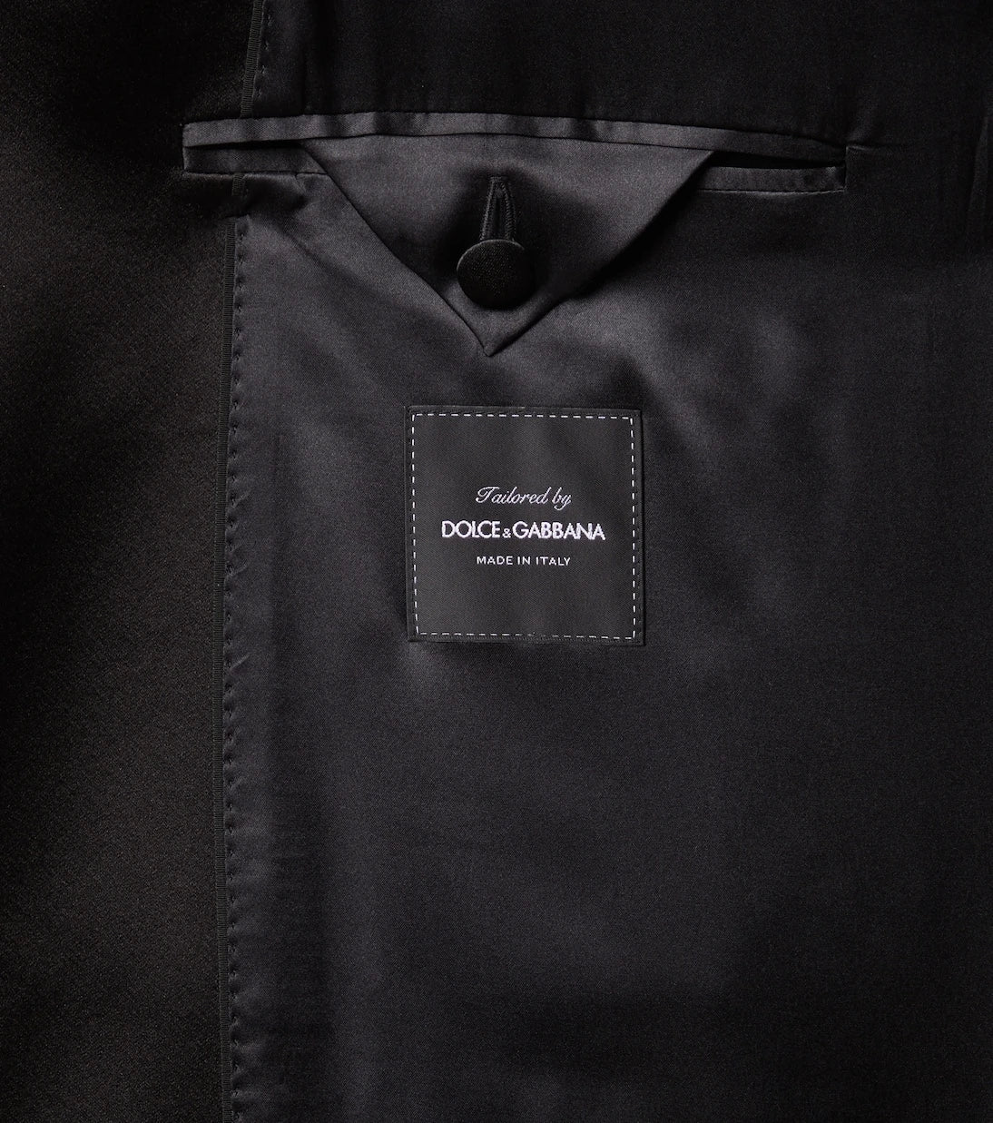 Dolce&Gabbana - Wool and silk-blend tuxedo jacket