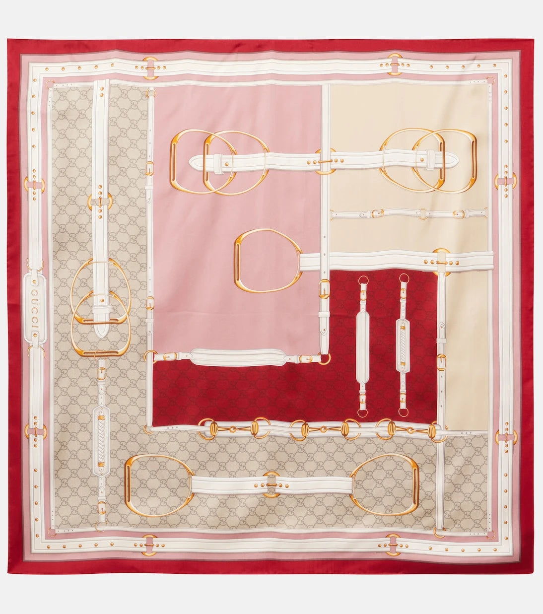 Gucci - New Majo silk twill scarf