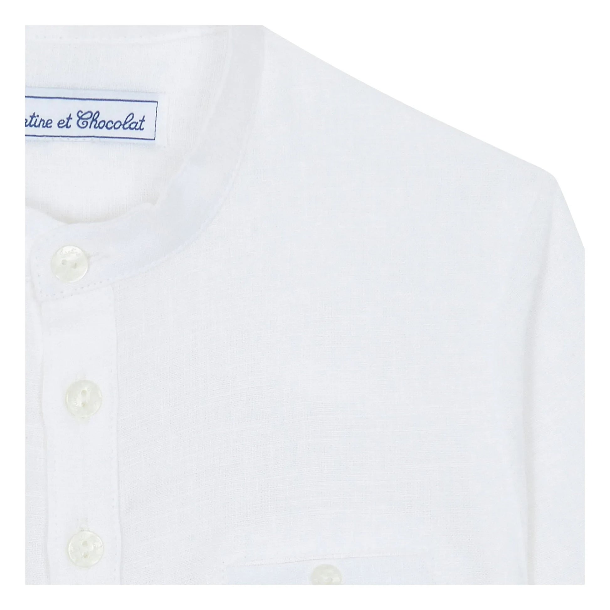 Tartine et Chocolat - Linen shirt | White