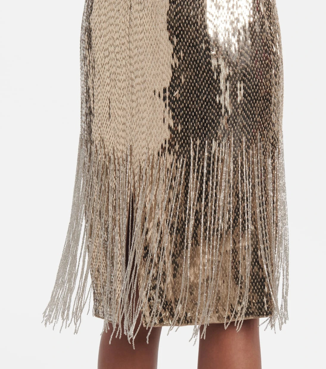 Ralph Lauren Collection - Dolley embellished silk midi dress