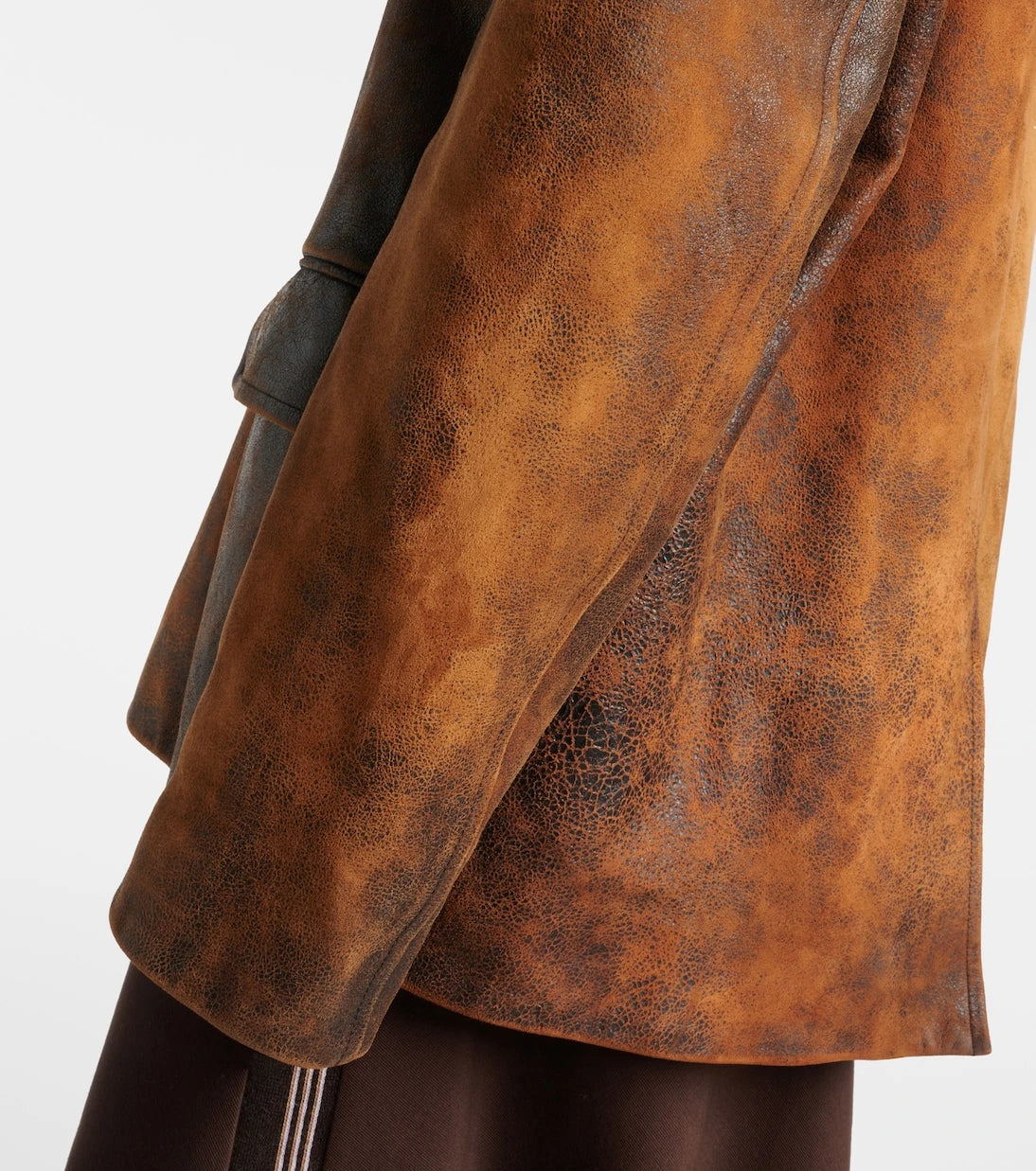 Miu Miu - Oversized suede jacket
