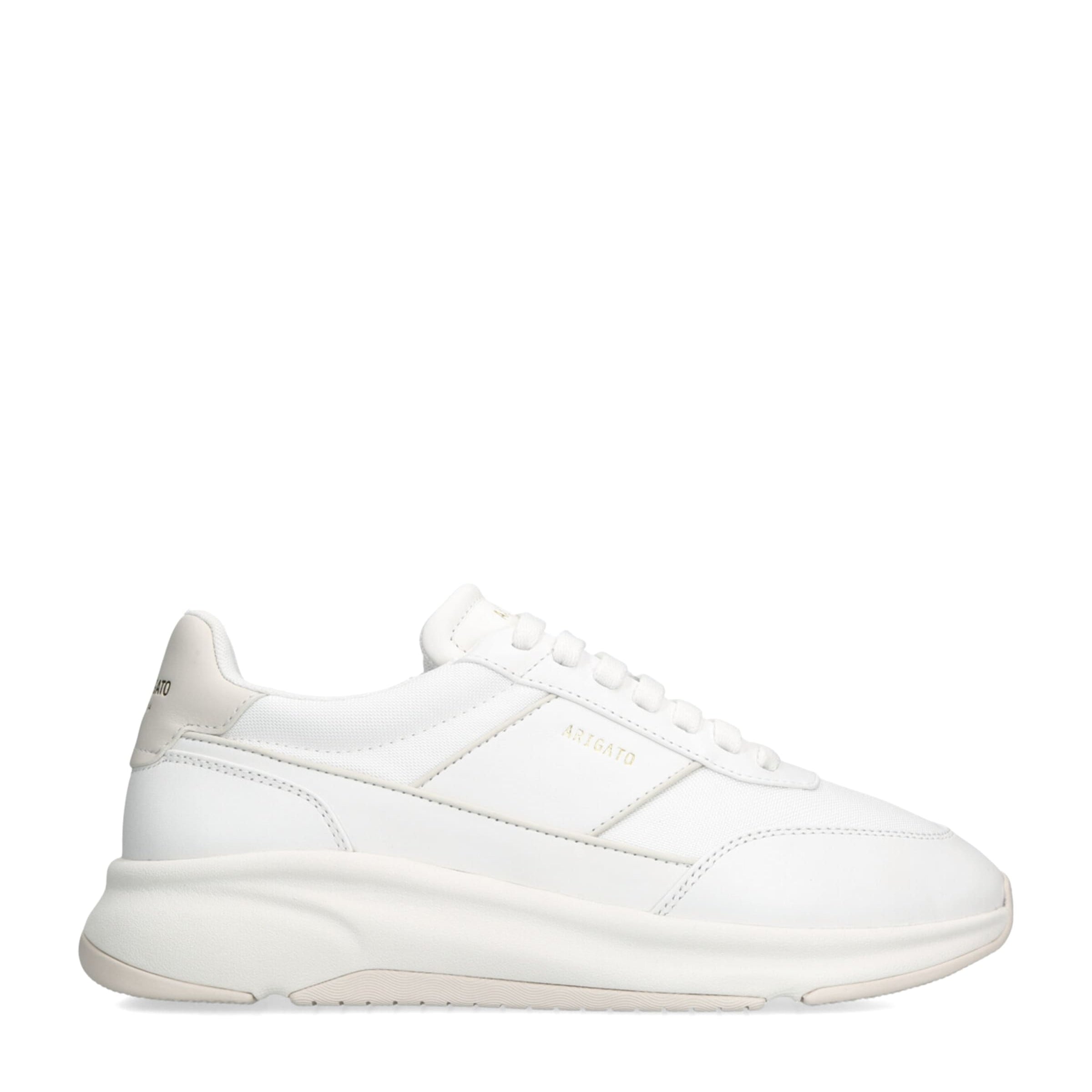 White Suede Genesis Neo Runner Sneakers