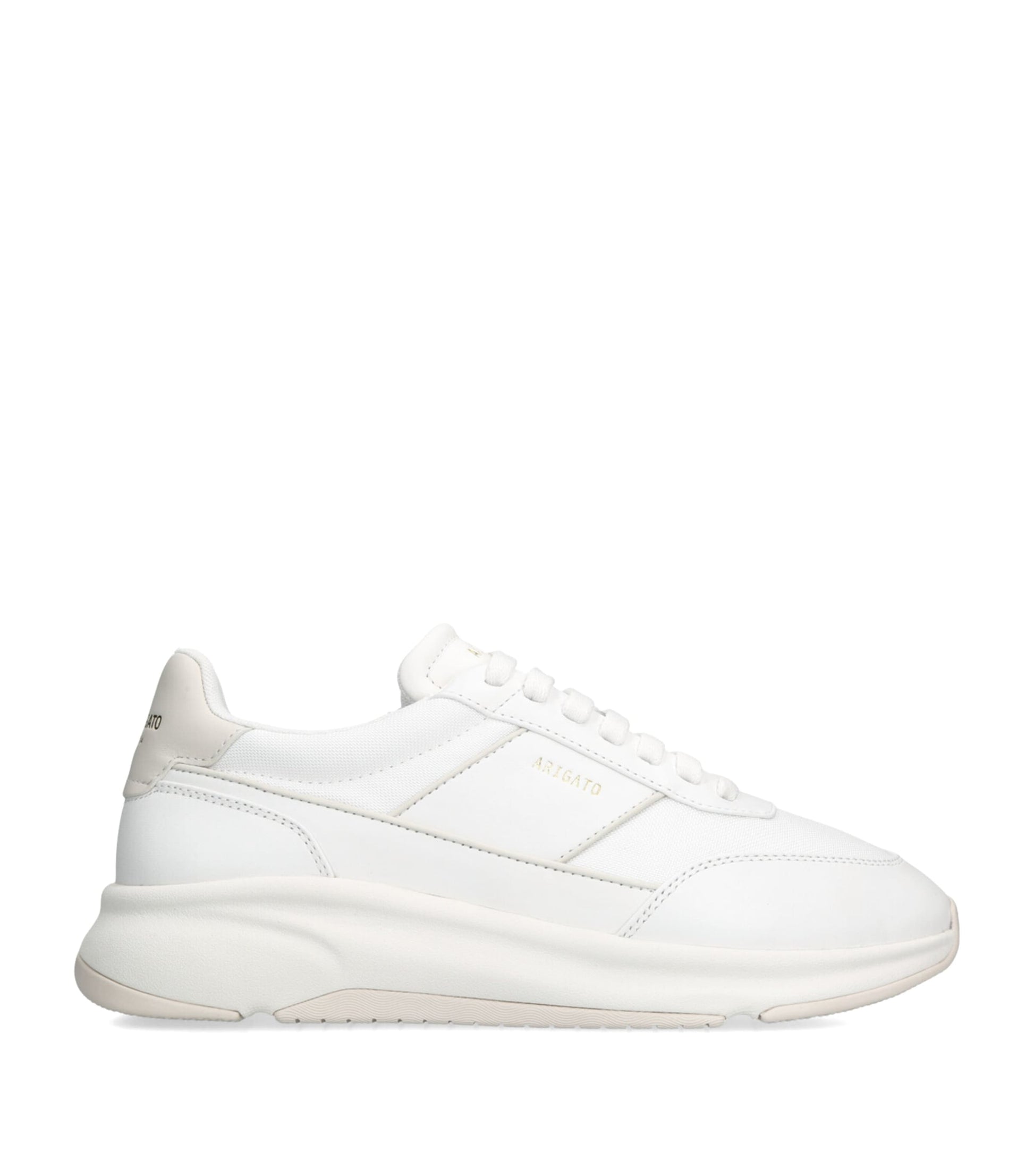 White Suede Genesis Neo Runner Sneakers