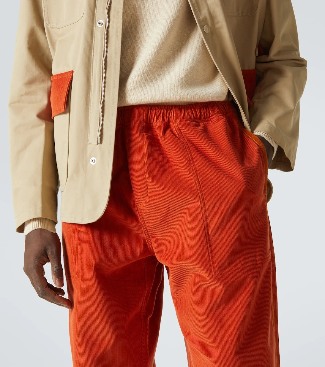 Bode - Cotton corduroy straight pants