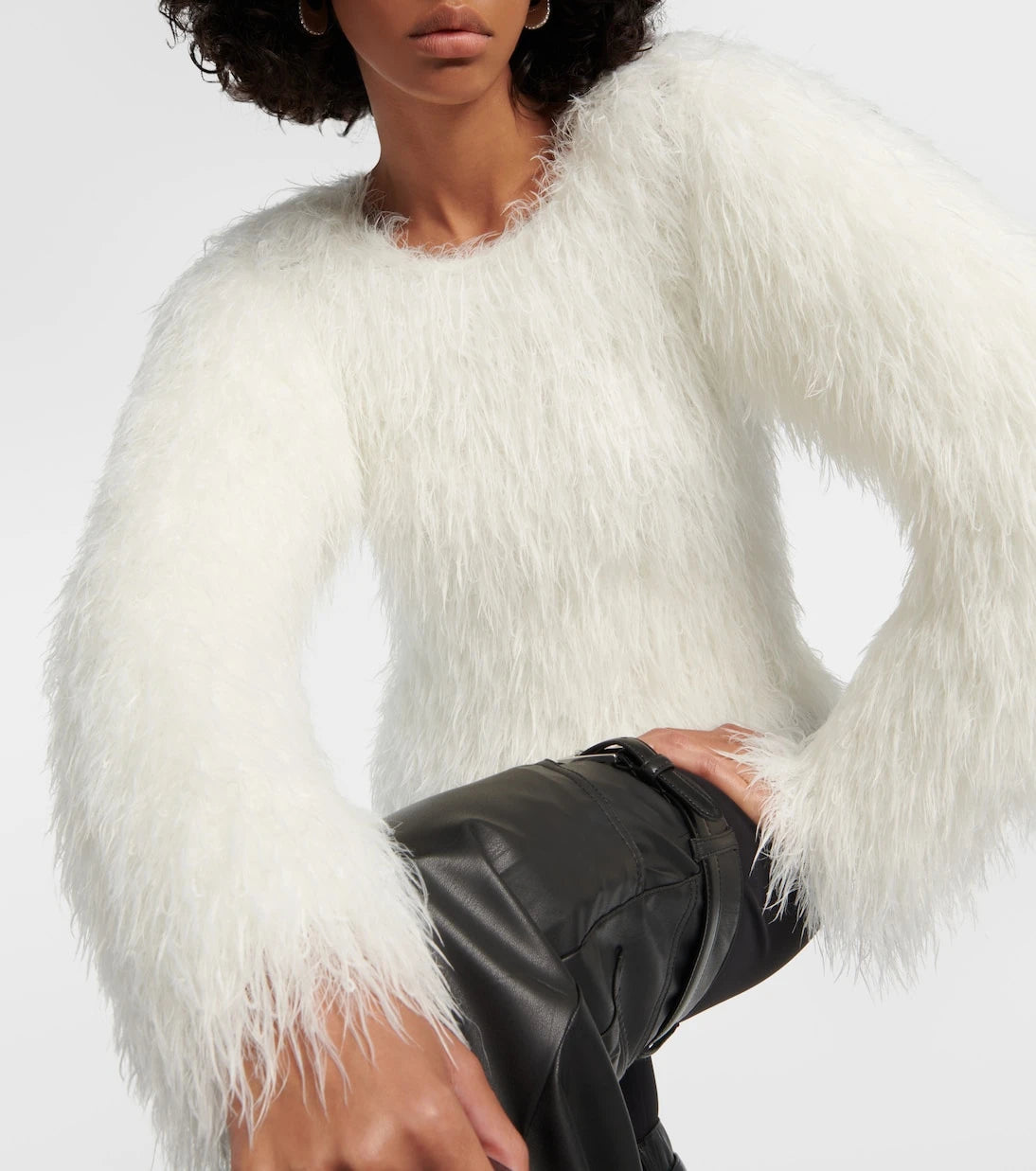 Coperni - Fluffly knit sweater