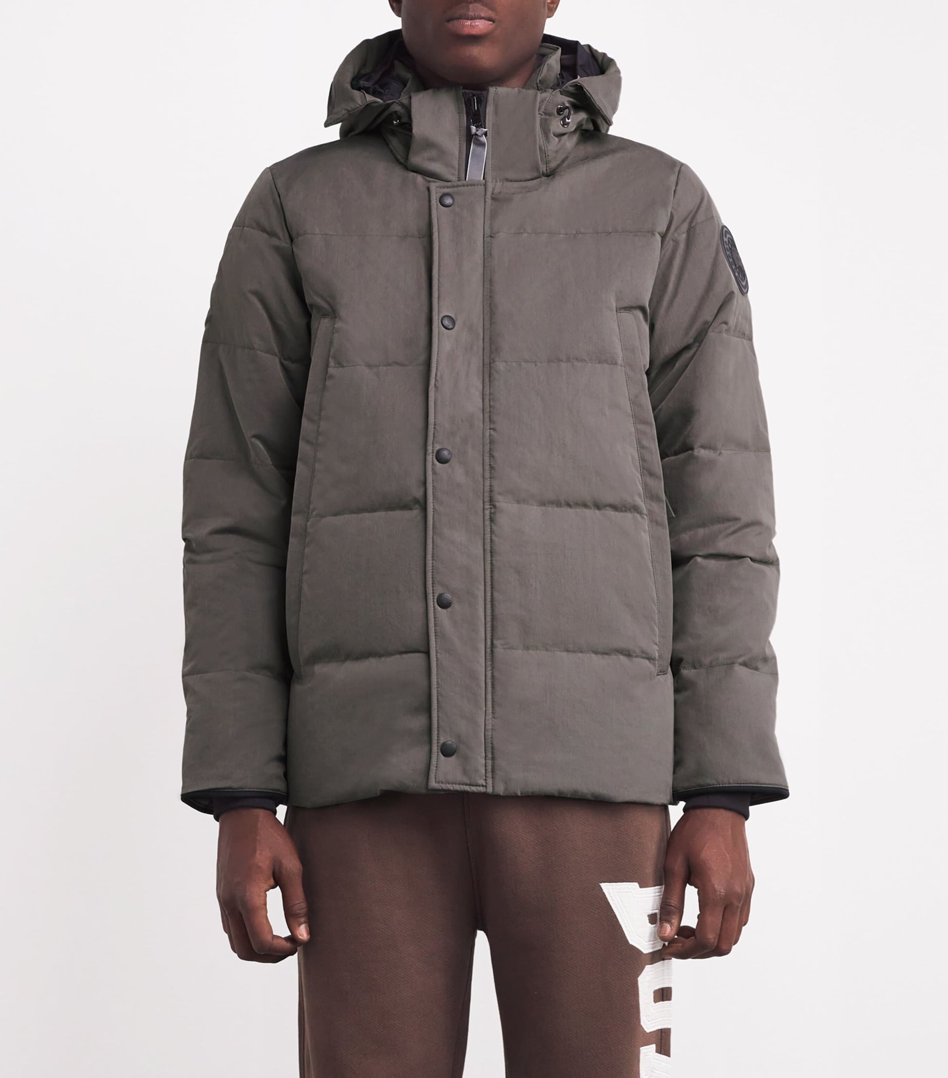 Canada Goose Grey Wyndham Puffer Jacket