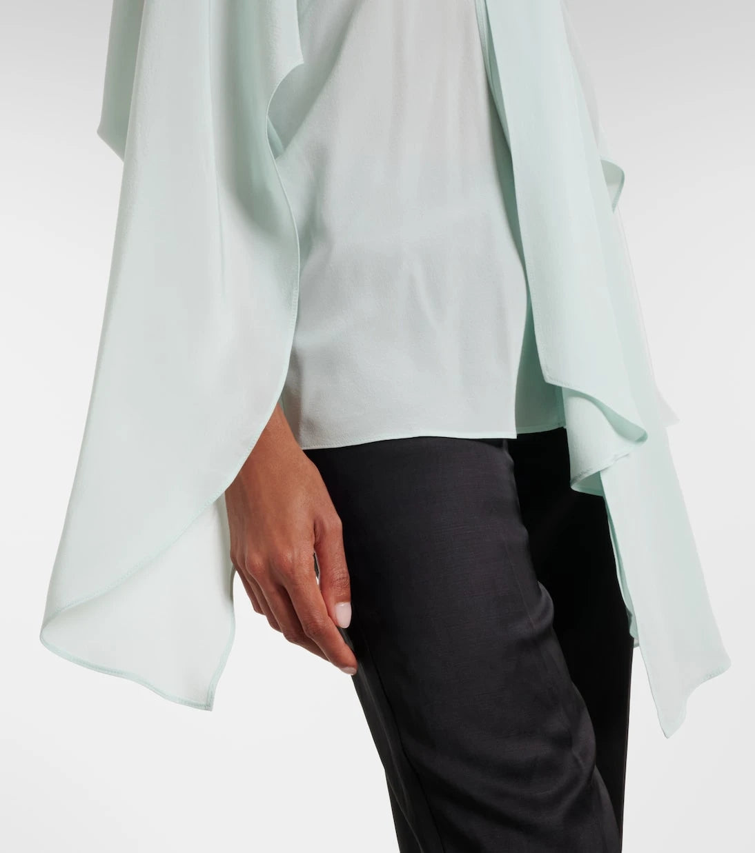 Stella McCartney - Tie-neck silk blouse