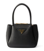 Mini Leather Top-Handle Bag