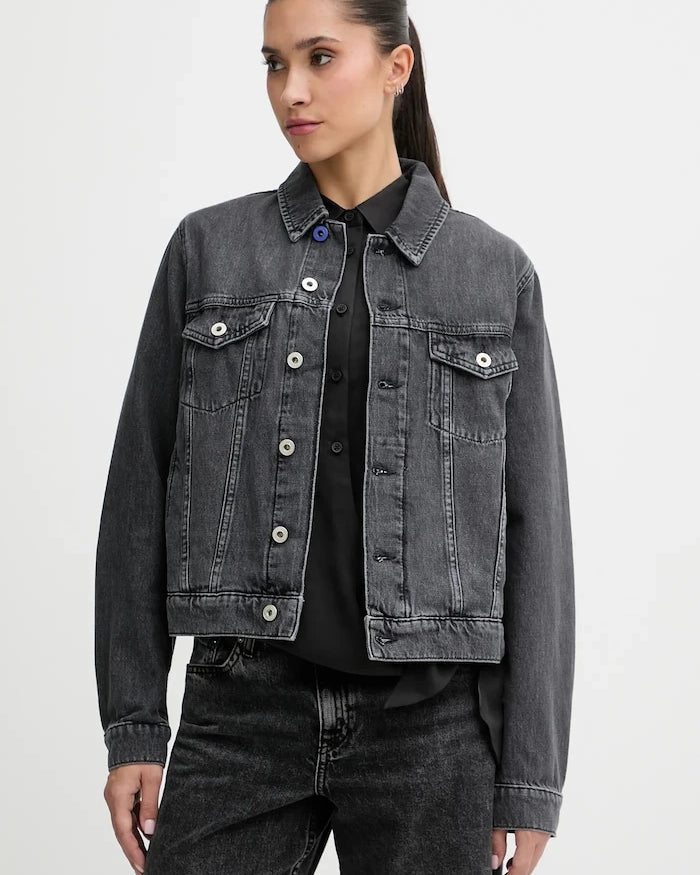 Karl Lagerfeld Jeans Pamuk Denim Ceket