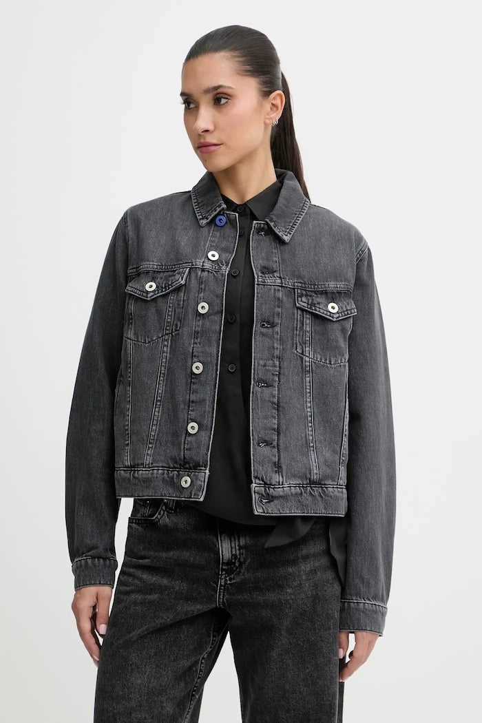 Karl Lagerfeld Jeans Pamuk Denim Ceket