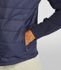 Ralph Lauren Purple Label Navy Quilted Knit Jacket