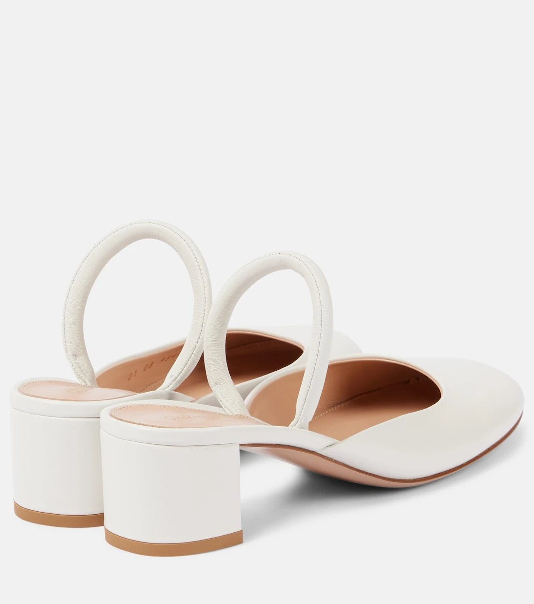 Gianvito Rossi - Tivoli 45 leather mules