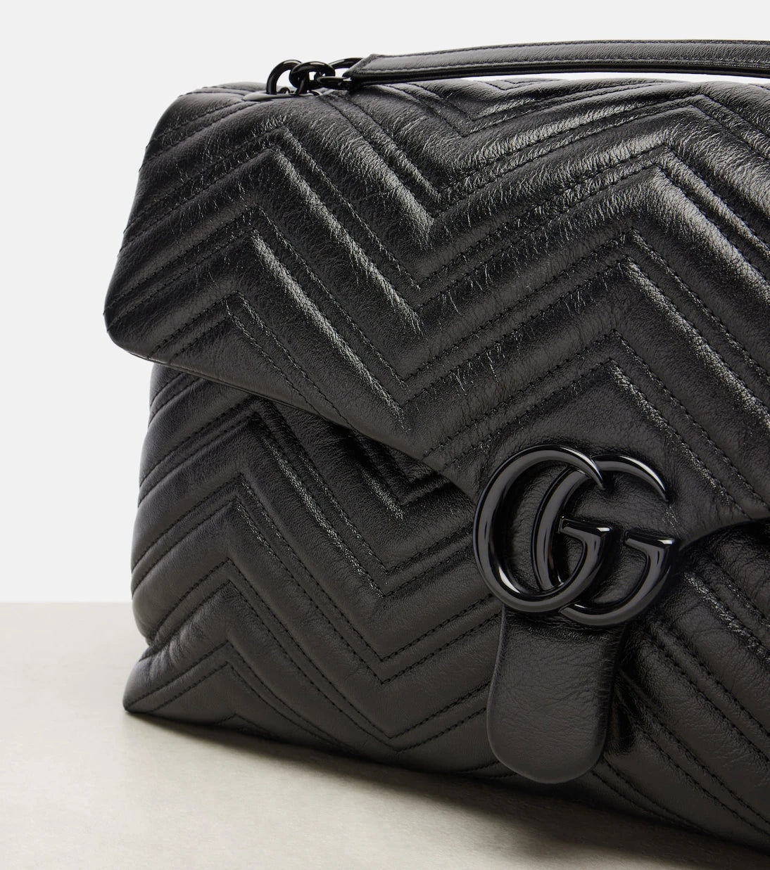 Gucci - GG Marmont Large leather shoulder bag