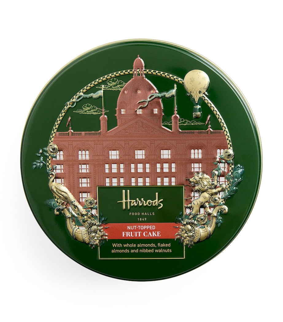 Harrods Nut Topped Fruit Cake (460g)