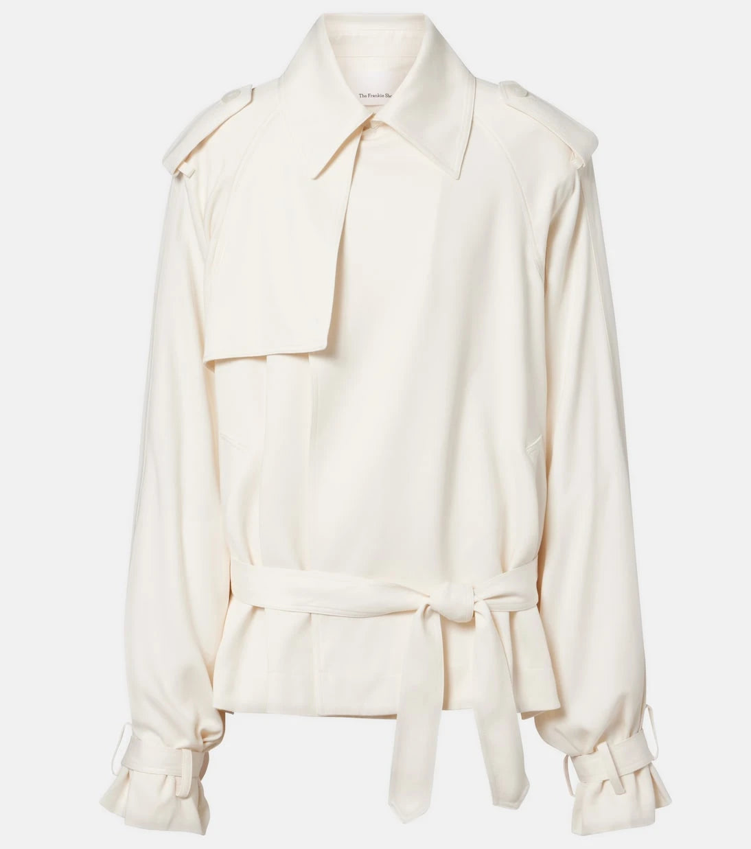 The Frankie Shop - Elva cropped trench coat