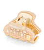 Gold-Plated Mini Claw Hair Clip