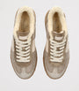 Valentino Garavani Brown Corduroy Suede Upvillage Sneakers
