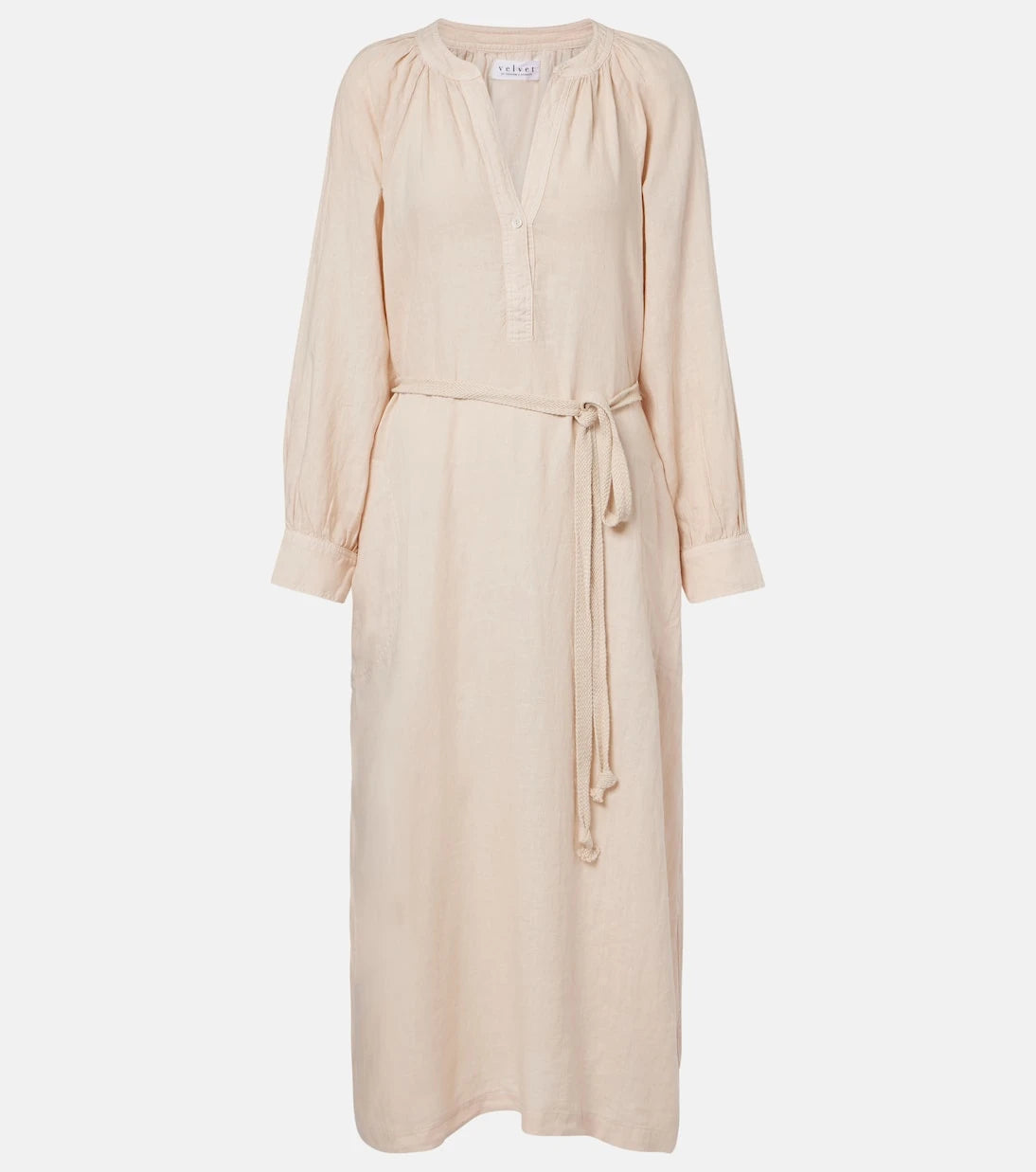 Velvet - Dakota linen maxi dress